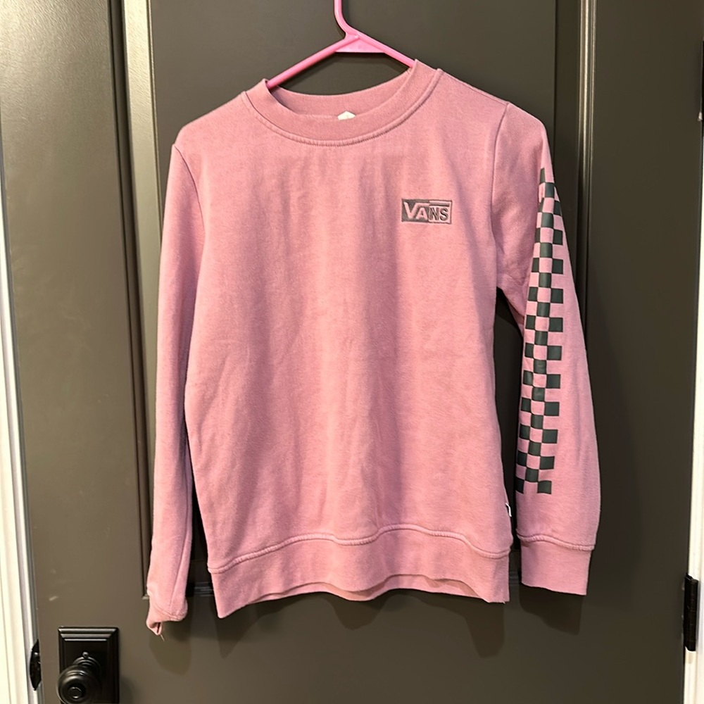 Womens pink vans crewbeck